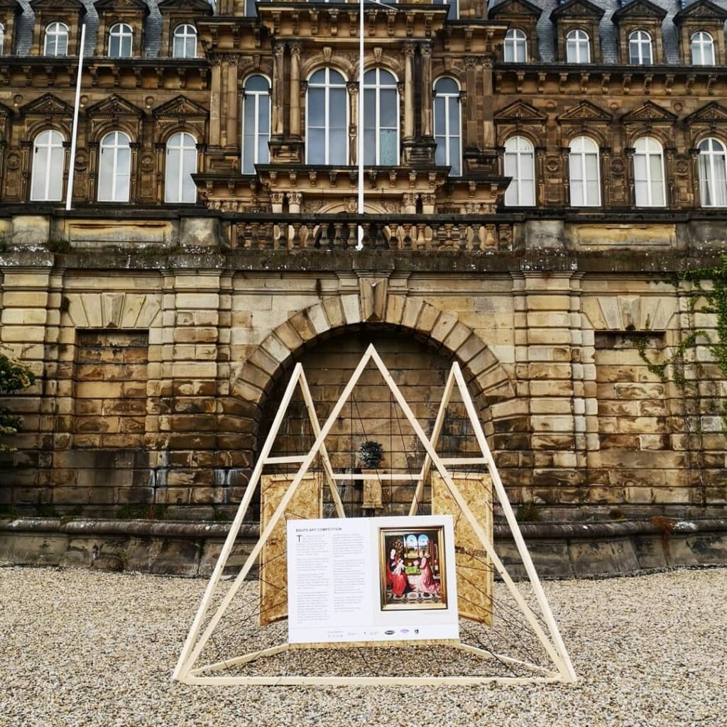 Display frames made by hand for Bowes Museum